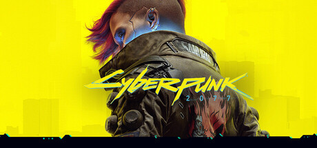 Cyberpunk 2077 official Steam cover artwork