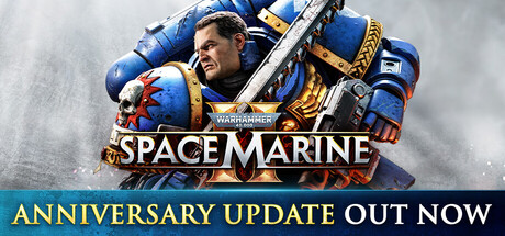 Warhammer 40,000: Space Marine 2 cover artwork