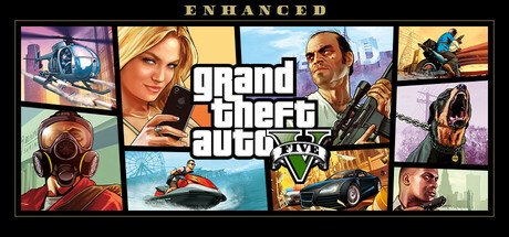Grand Theft Auto V Enhanced cover artwork