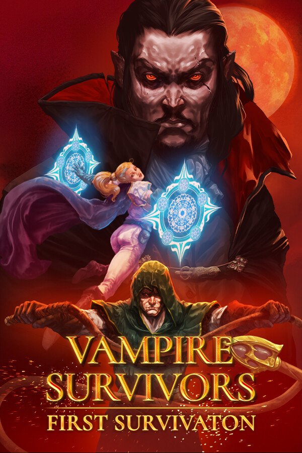 Vampire Survivors official key art